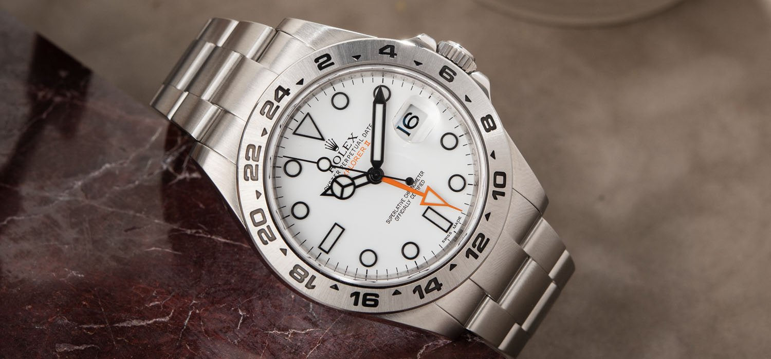 Rolex Explorer 2 White Dial 216570