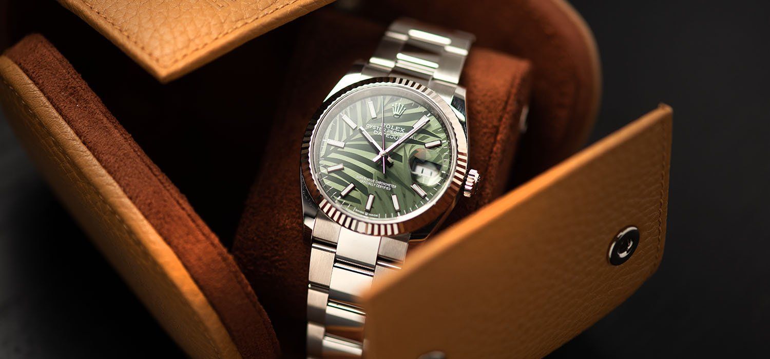 Rolex Datejust 126234 Palm Motif Dial 2021