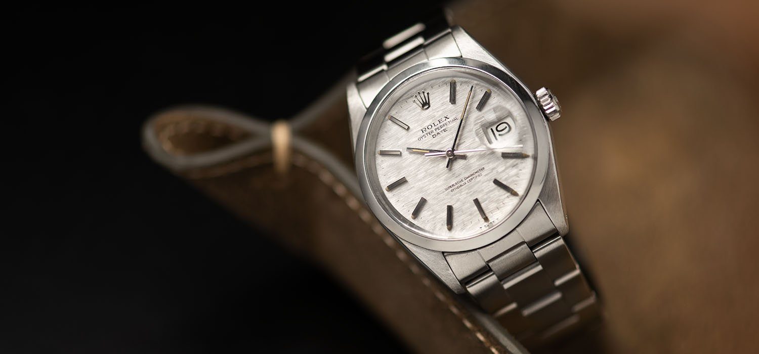 Rolex Oyster Perpetual Date 1500 Brick Dial