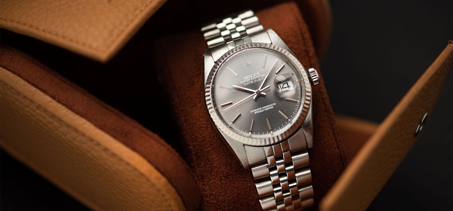 Rolex Datejust Grey dial ref 16014