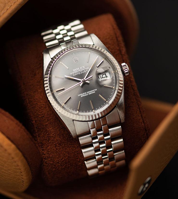 Rolex Datejust Grey dial ref 16014