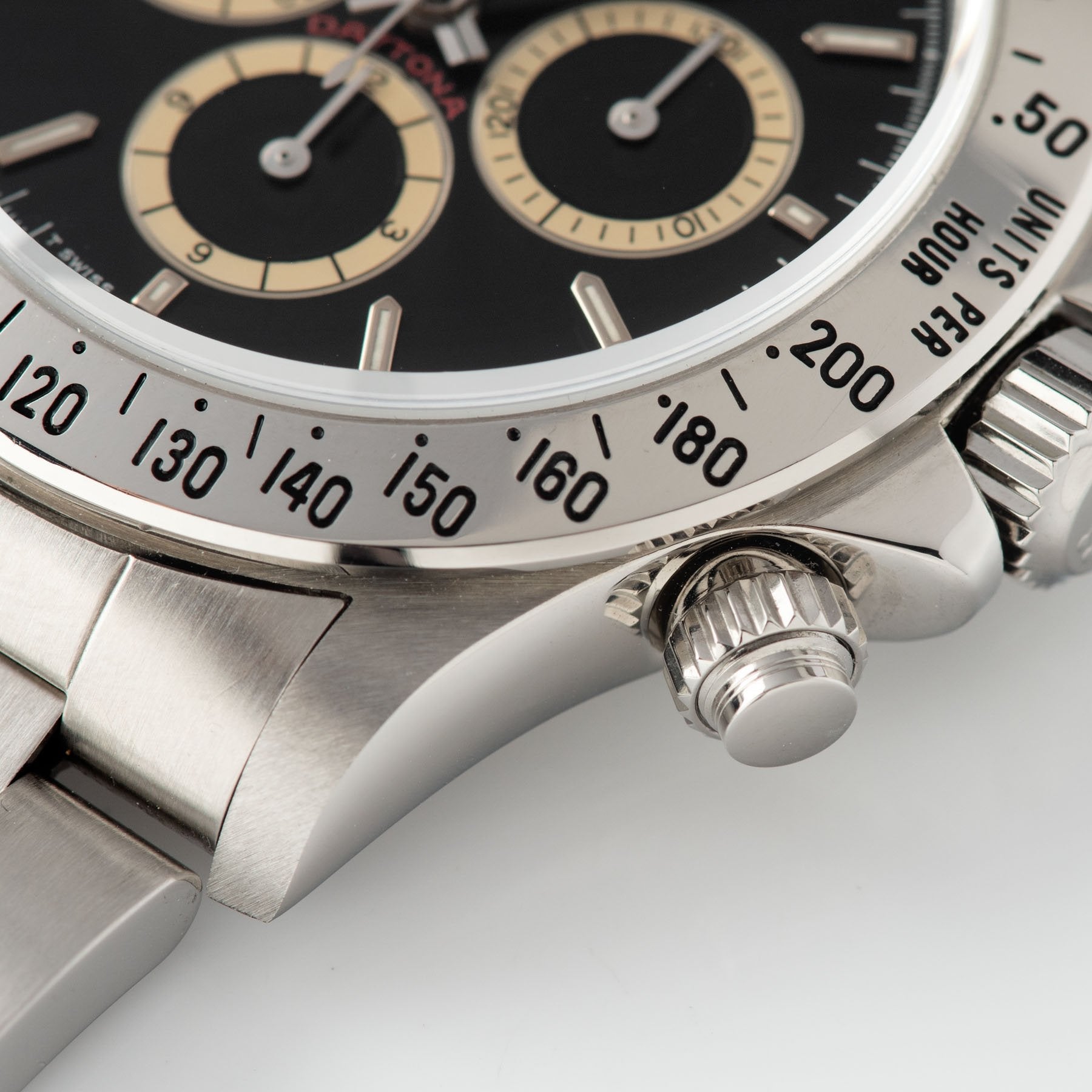 Rolex Daytona Steel 16520 Black Floating Dial Box and Papers