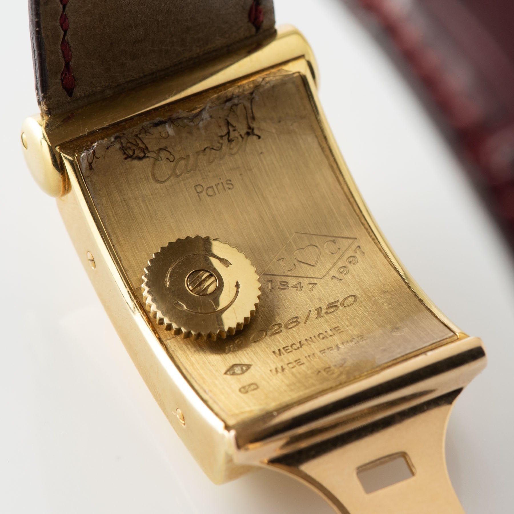 Cartier Driver Yellow Gold Limited Edition Collection Privée