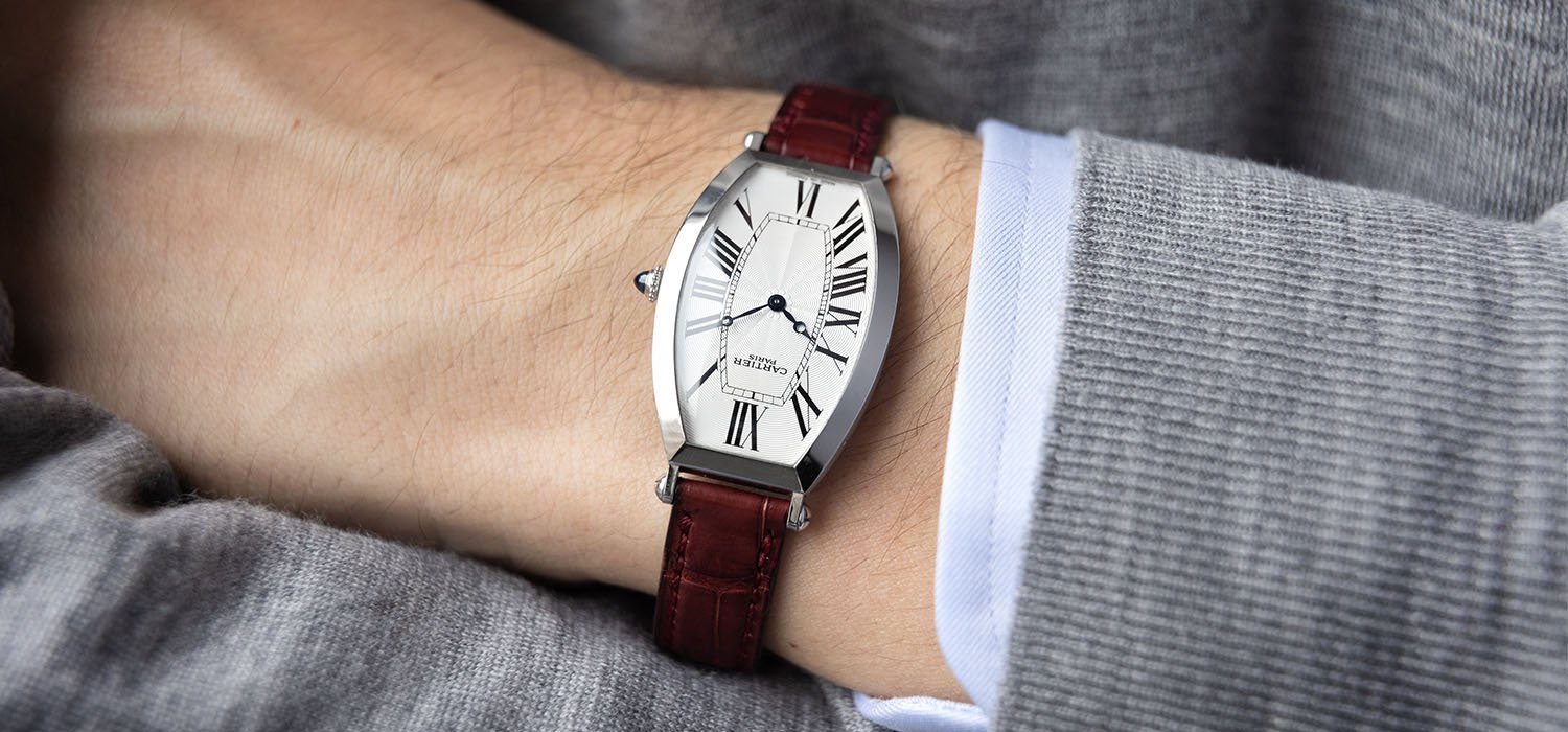 Cartier Tonneau Platinum Limited Edition Collection Privée