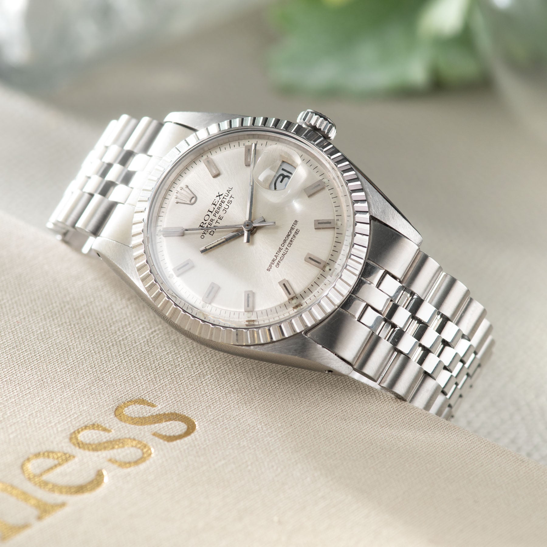 Rolex Datejust Silver Dial 1603