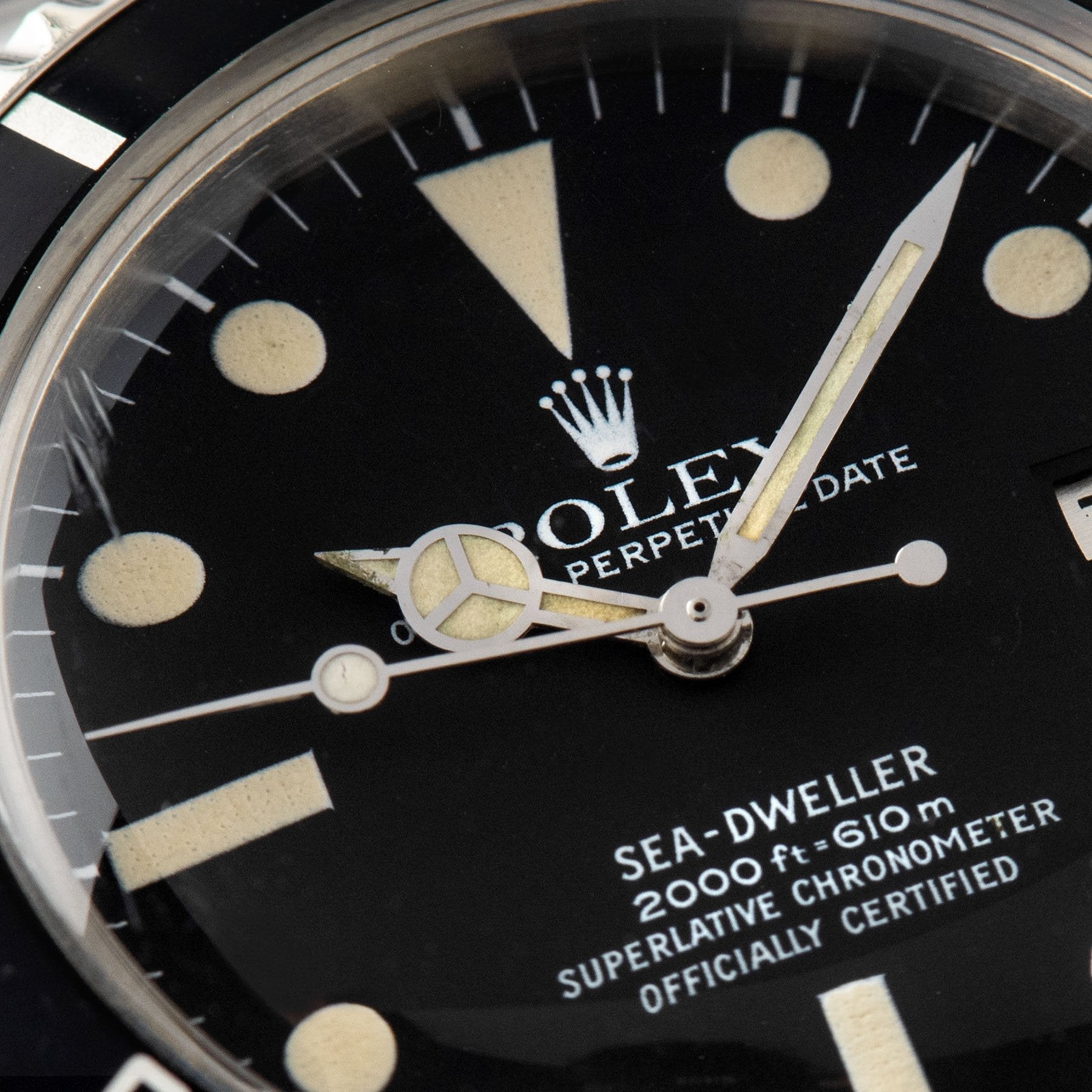 Rolex Seadweller Mk 1 Dial Reference 1665