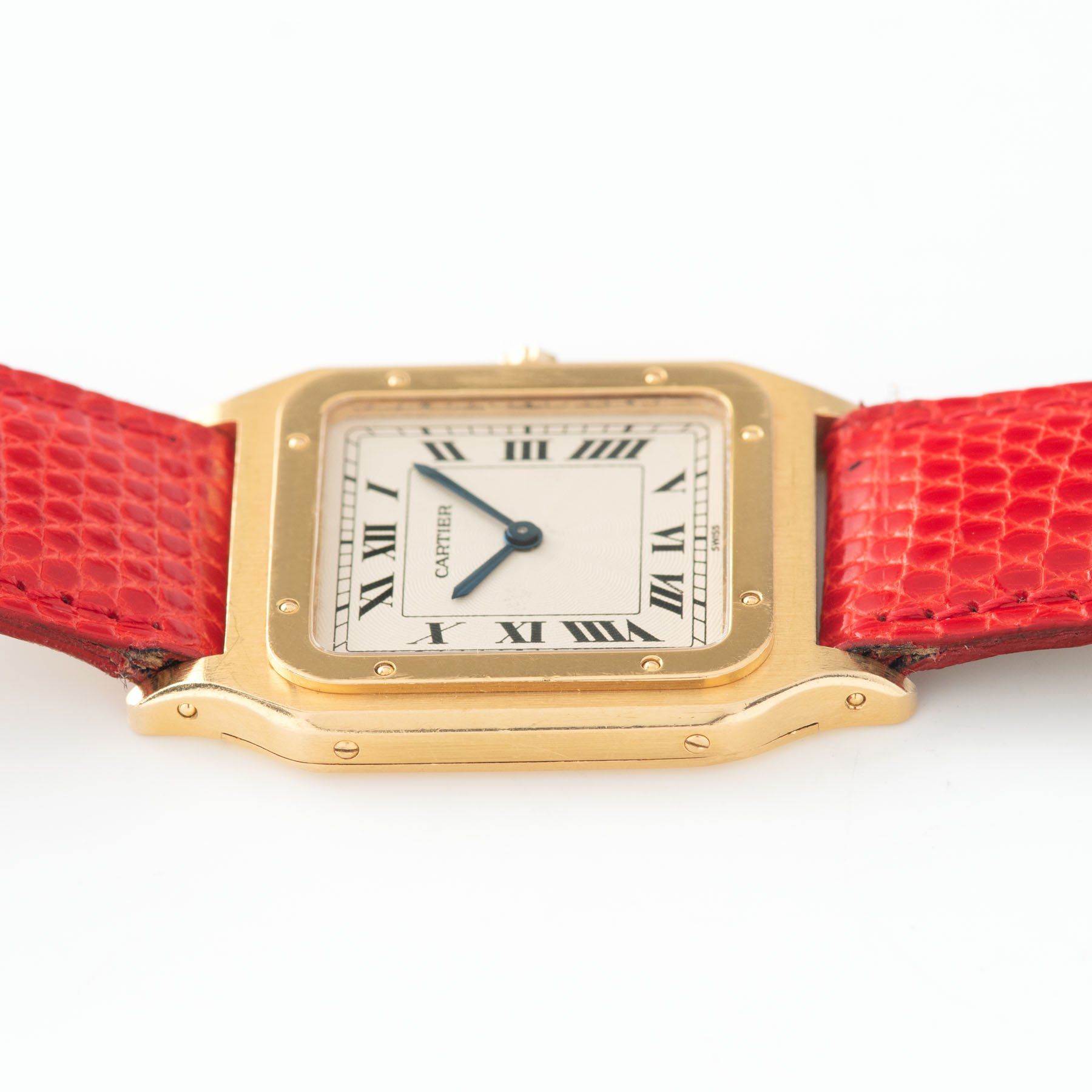 Cartier Paris Santos Dumont Jumbo Yellow Gold Ref 1575