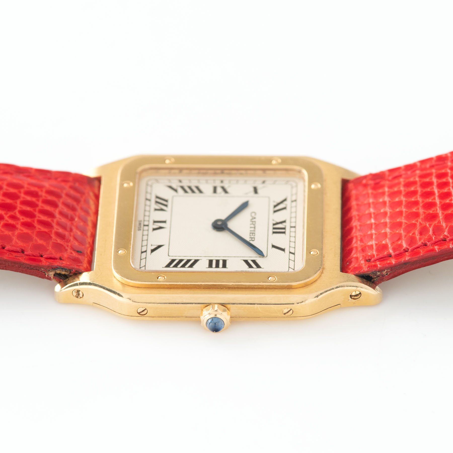 Cartier Paris Santos Dumont Jumbo Yellow Gold Ref 1575