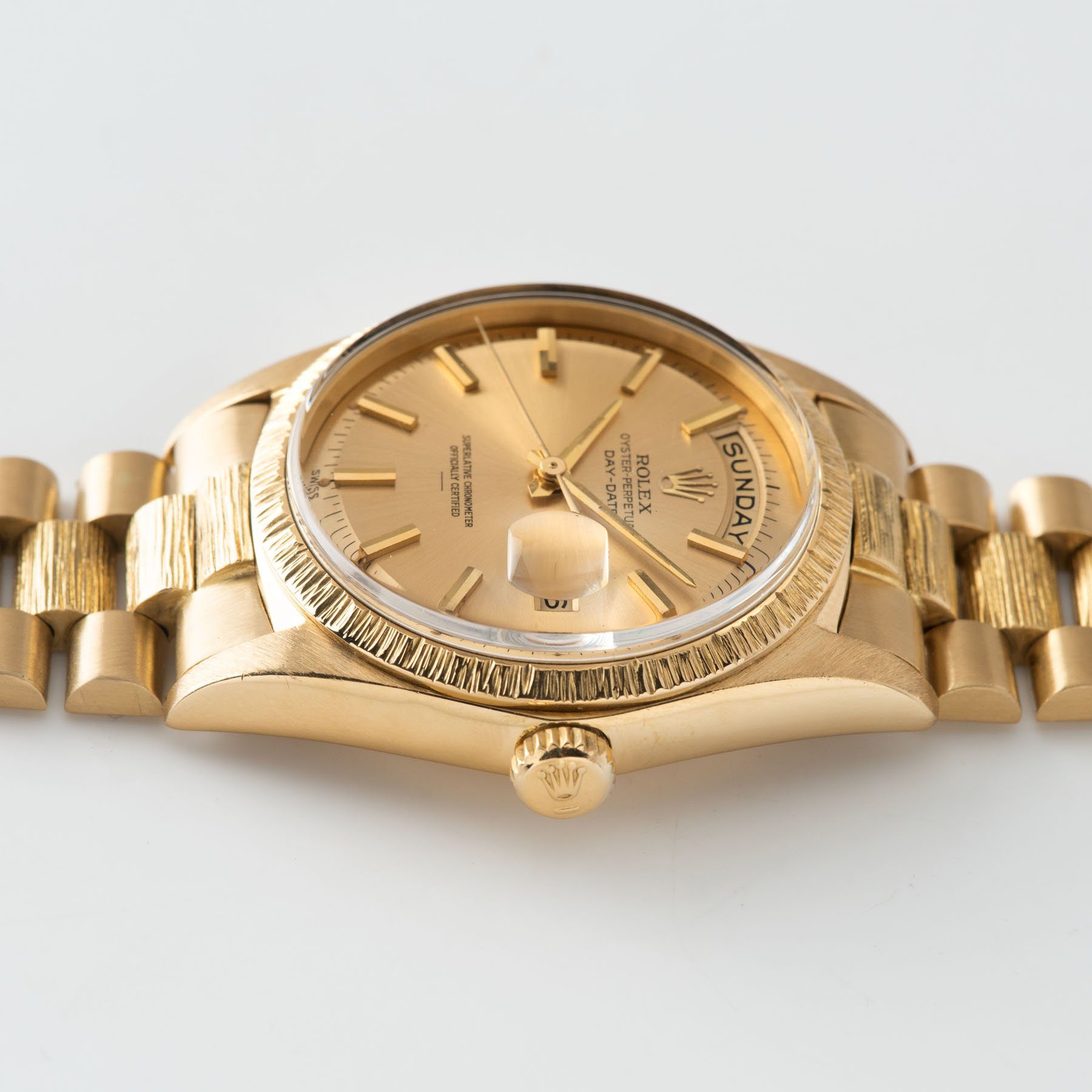 Rolex Day-Date Yellow Gold with Champagne Underline Dial 1807