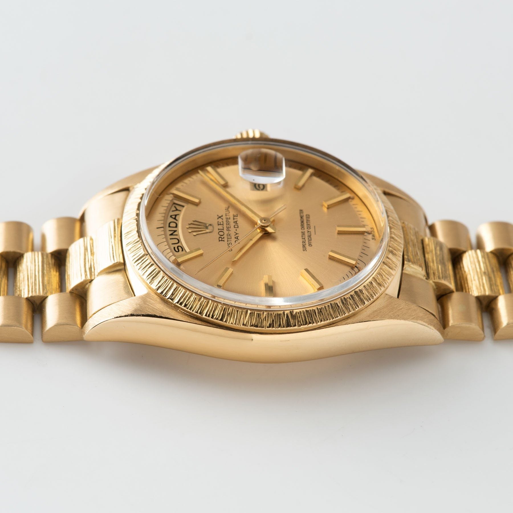 Rolex Day-Date Yellow Gold with Champagne Underline Dial 1807