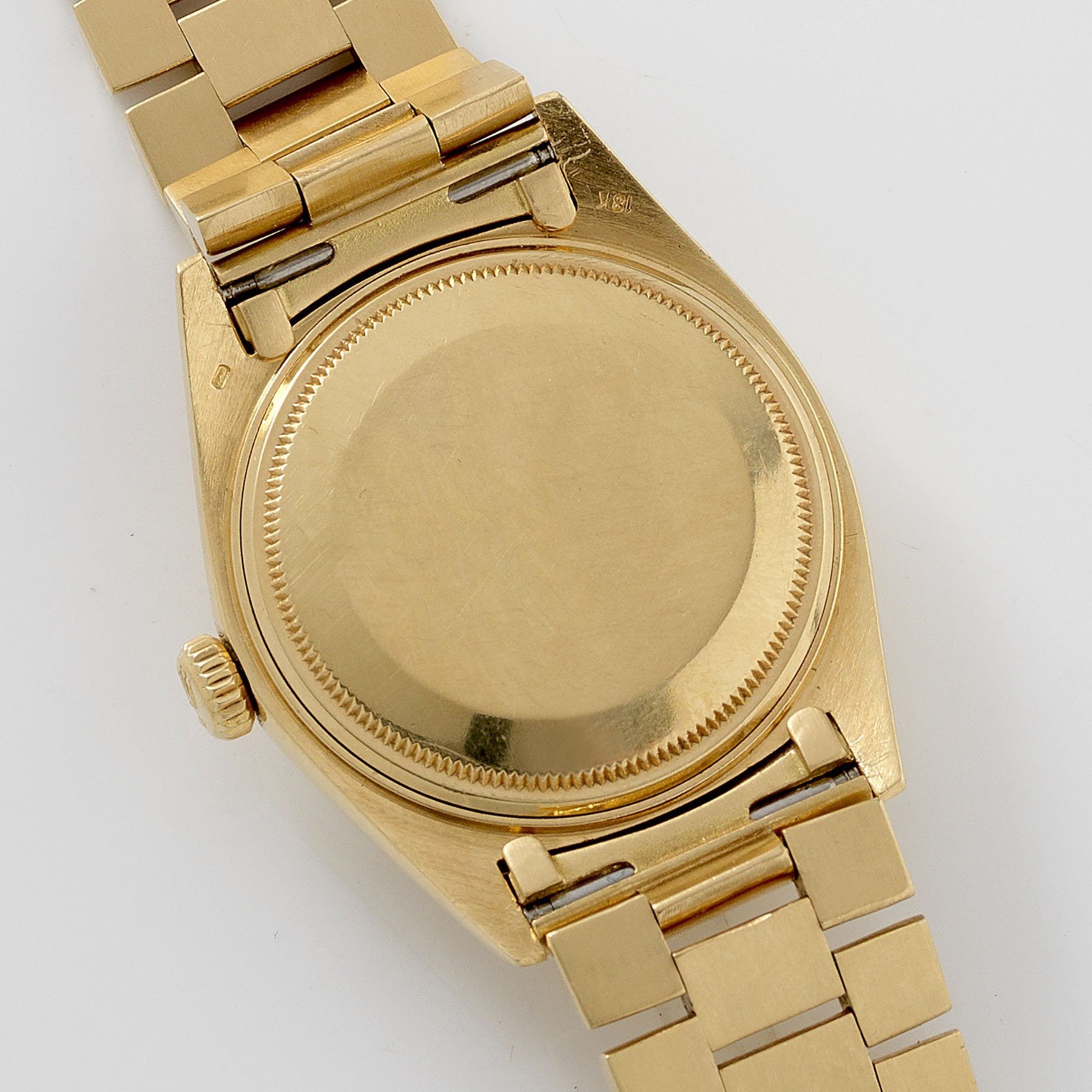 Rolex Day Date Yellow Gold Linen Dial 1803