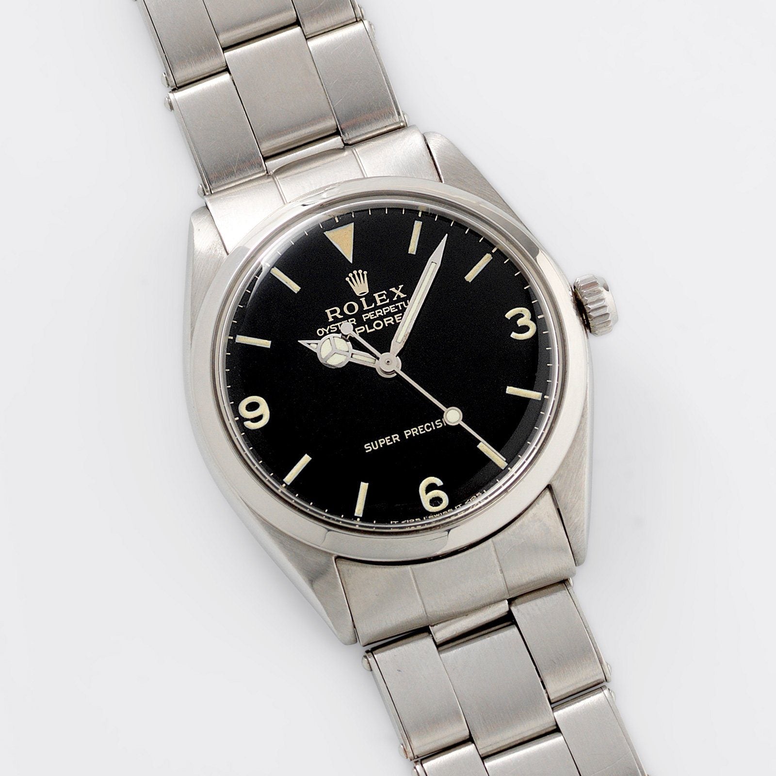 Rolex Explorer Gilt Dial Super Precision 5500