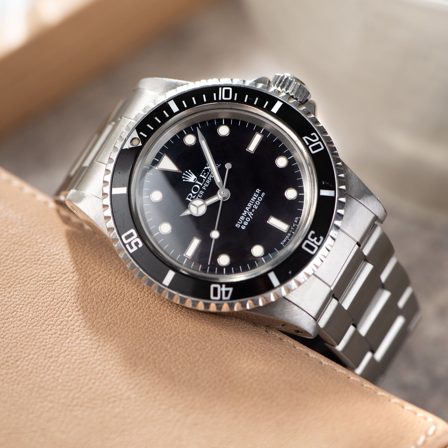 Rolex Submariner 5513 Gloss Dial Box and Papers