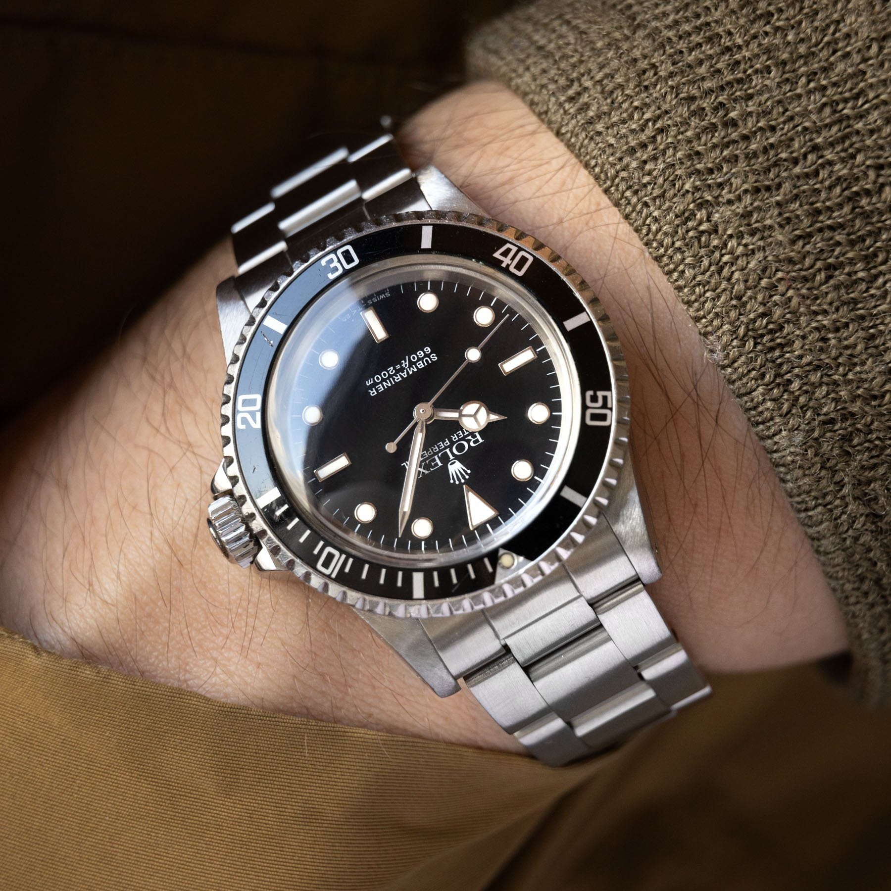 Rolex Submariner 5513 Gloss Dial Box and Papers