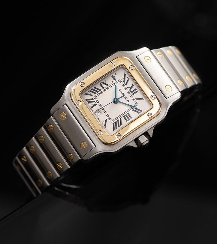 Cartier Santos Steel and Gold Reference 1566