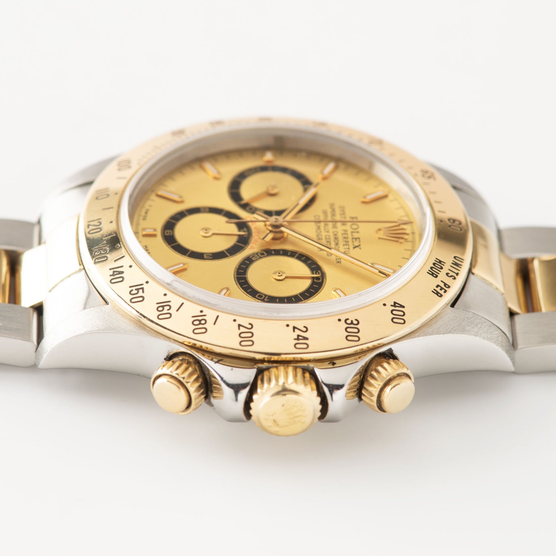 Rolex Daytona Steel and Gold 16523 Champagne Dial