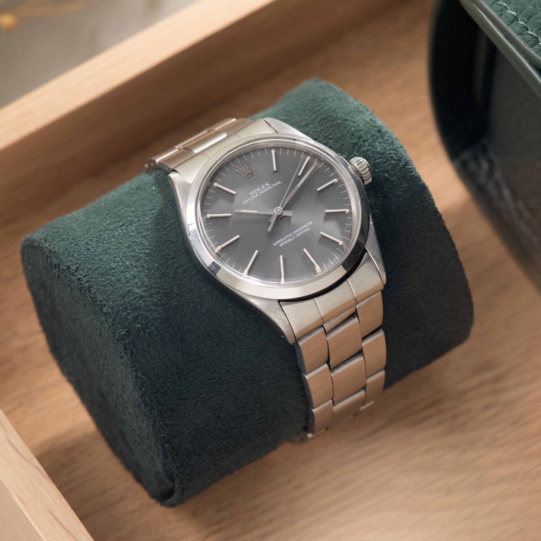 Rolex Oyster Perpetual Reference 1002 Grey Dial