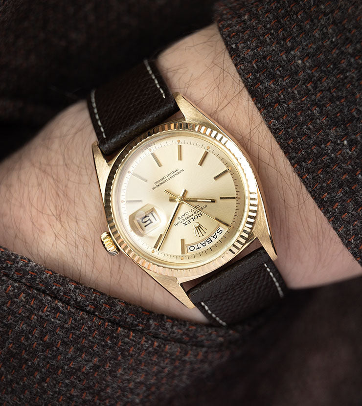 Rolex Day-Date Yellow Gold Reference 1803 Champagne Dial