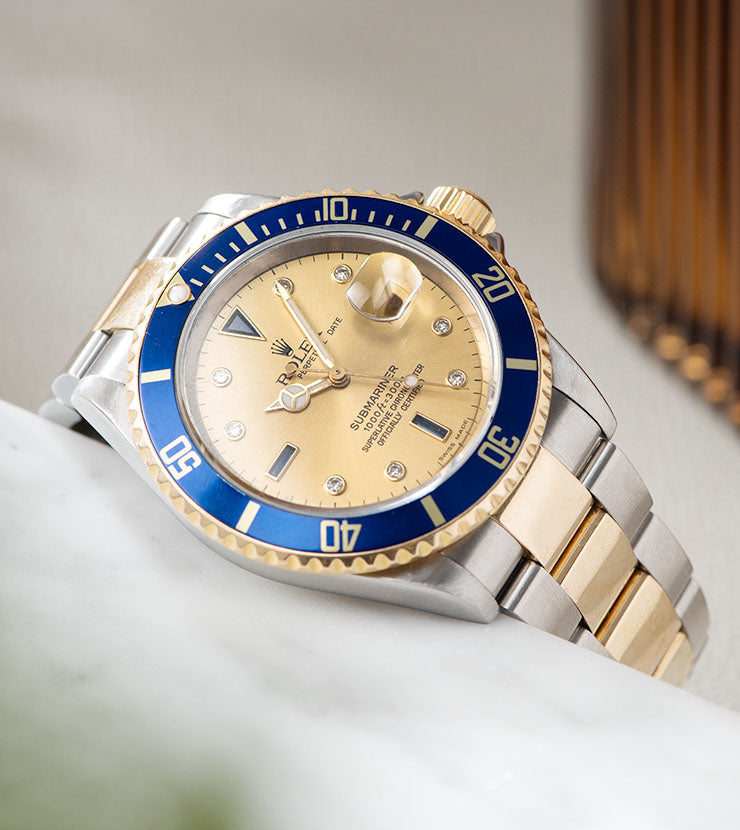 Rolex Submariner Date Sultan Dial Two-Tone 16613