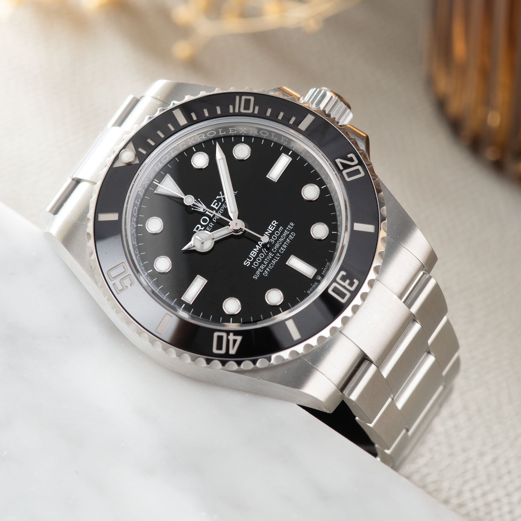 Rolex Submariner No Date 124060 Full Set