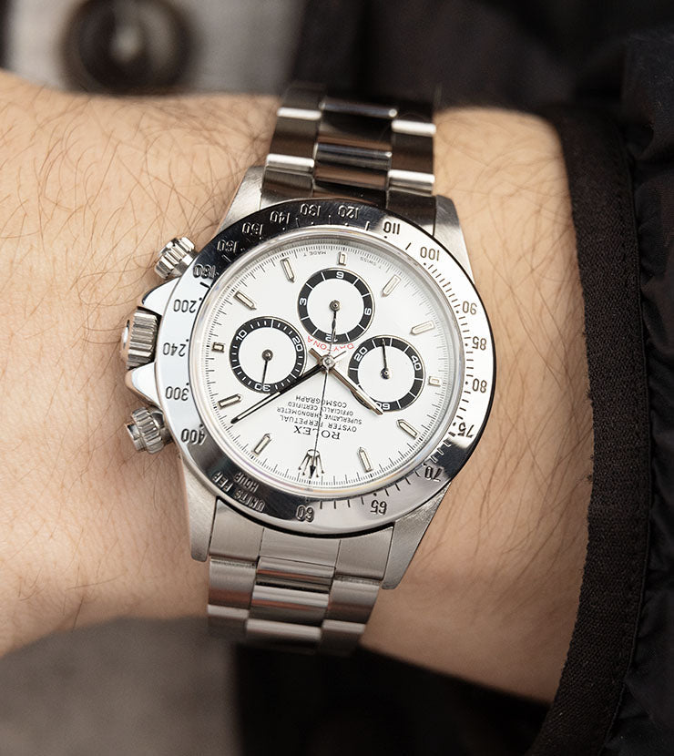 Rolex Daytona Steel 16520 White Dial Box and Papers