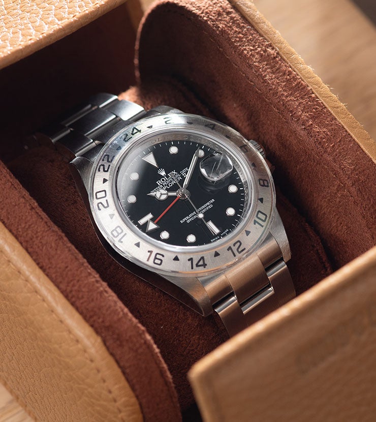 Rolex Explorer 2 Black Dial 16570 New Old Stock