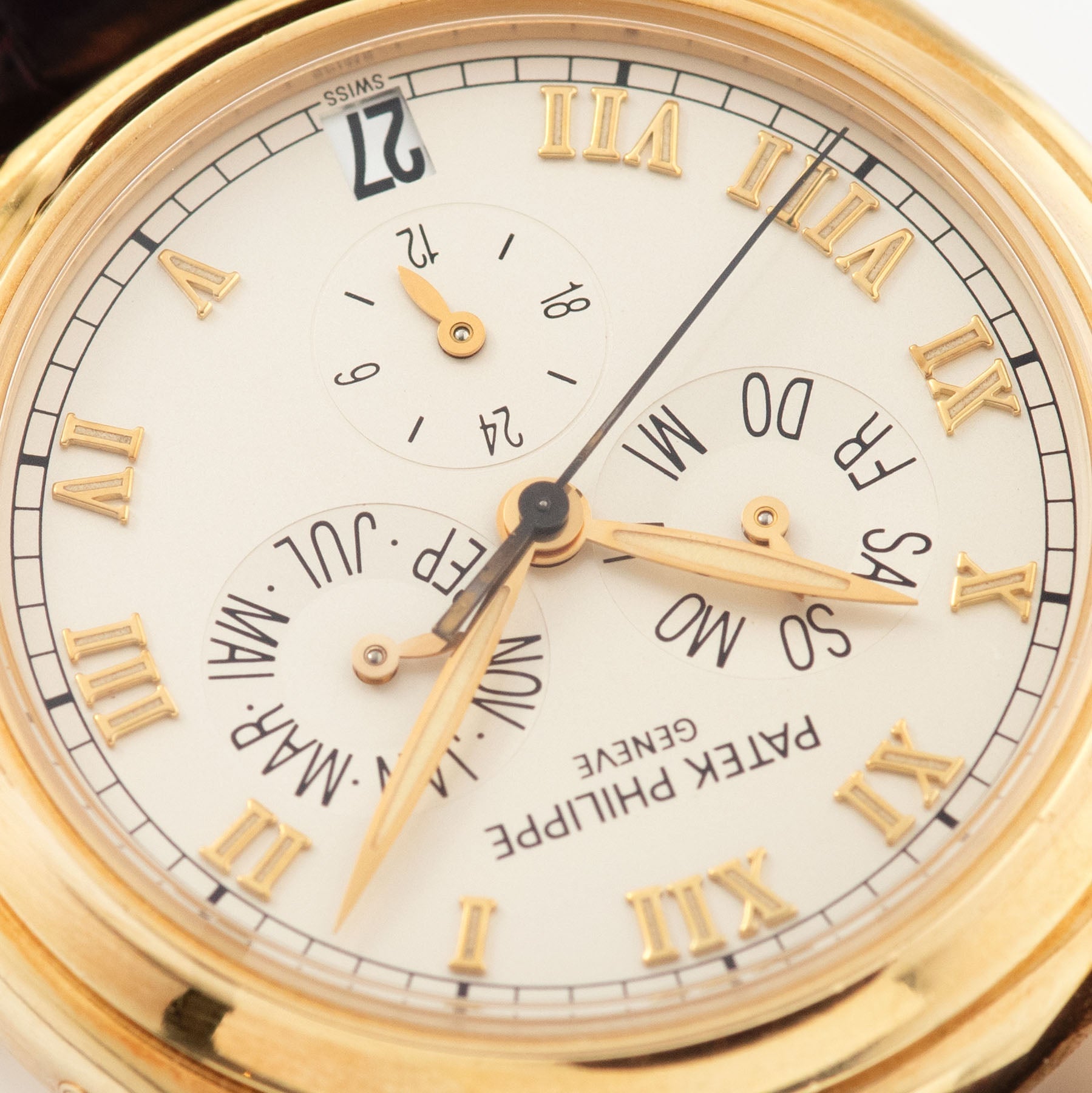 Patek Philippe Annual Calendar Yellow Gold Reference 5035