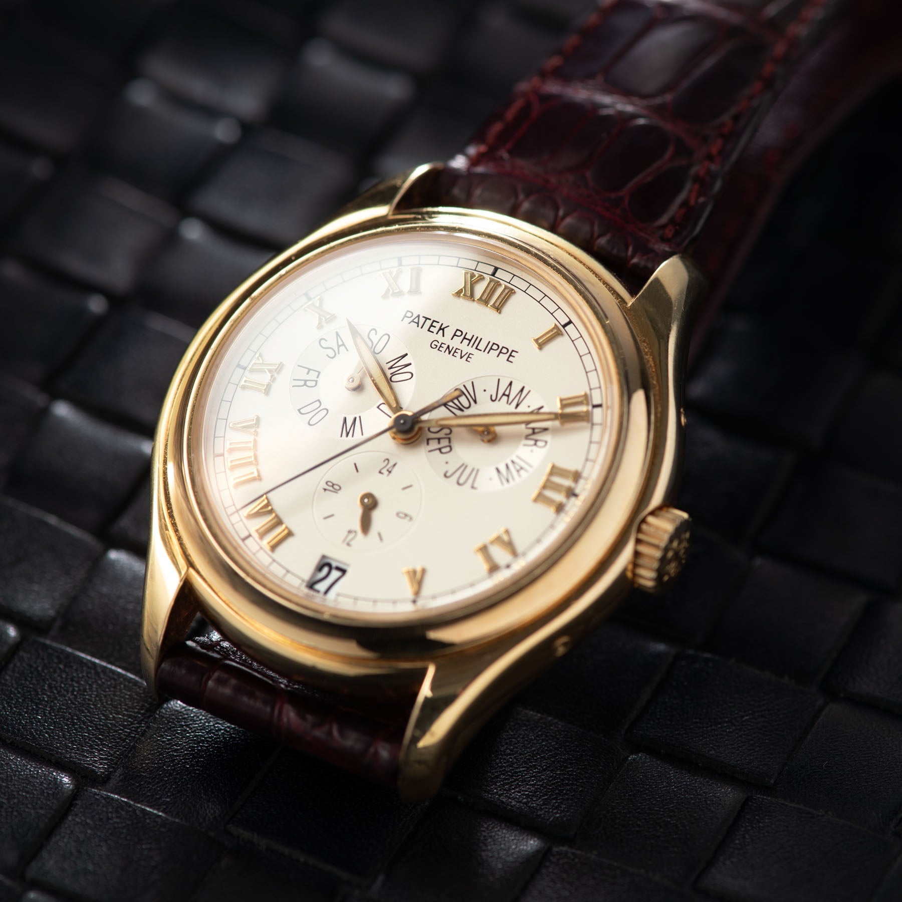 Patek Philippe Annual Calendar Yellow Gold Reference 5035