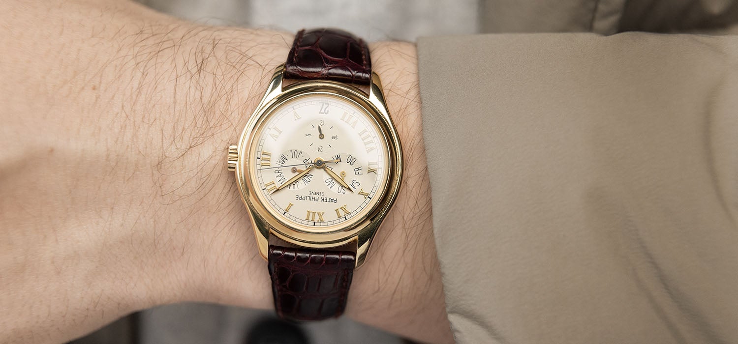 Patek Philippe Annual Calendar Yellow Gold Reference 5035