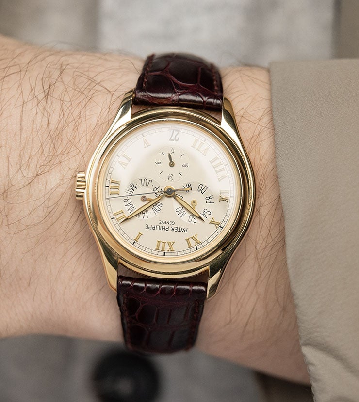 Patek Philippe Annual Calendar Yellow Gold Reference 5035