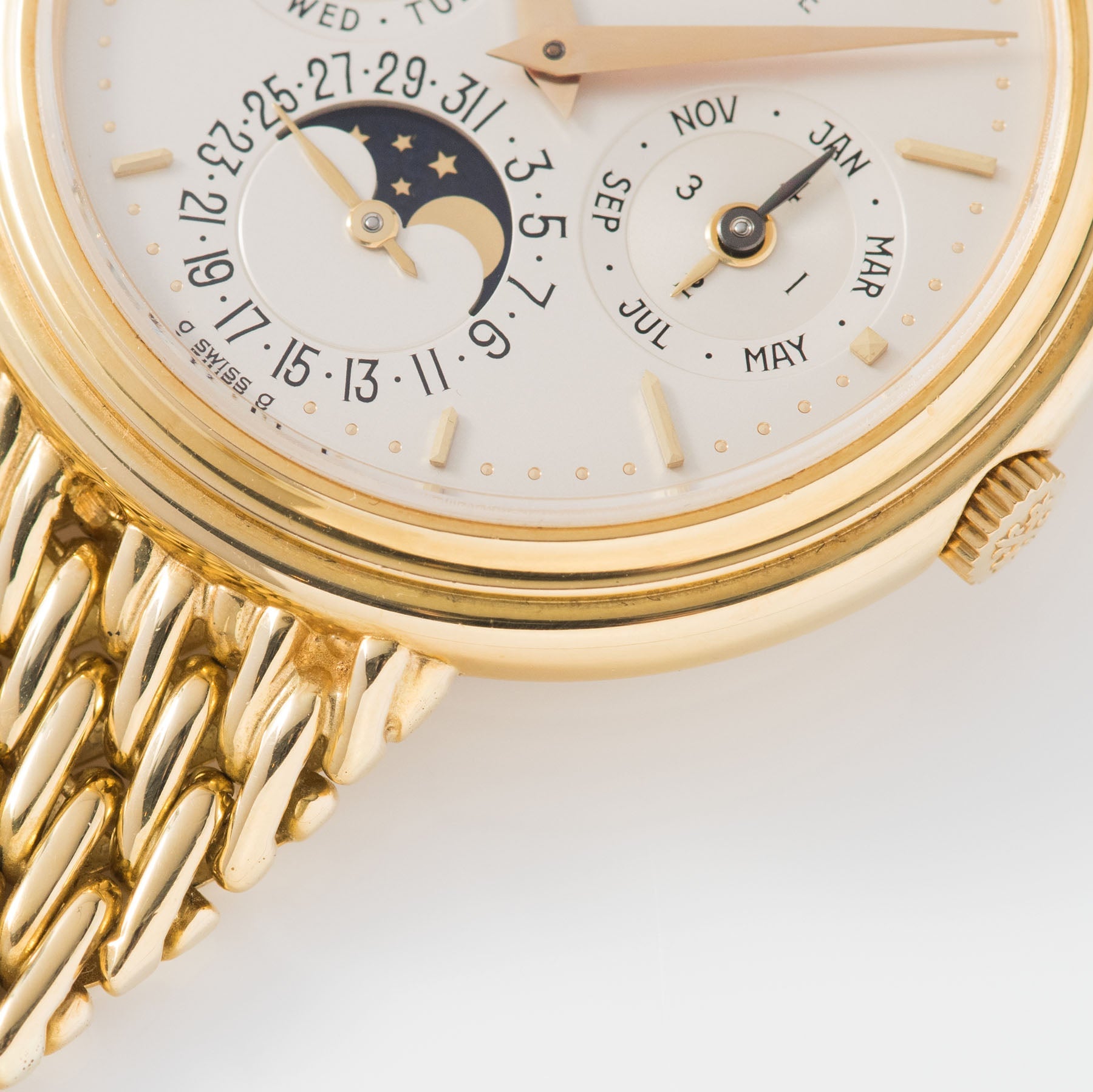 Patek Philippe Perpetual Calendar Yellow Gold Reference 3945/1