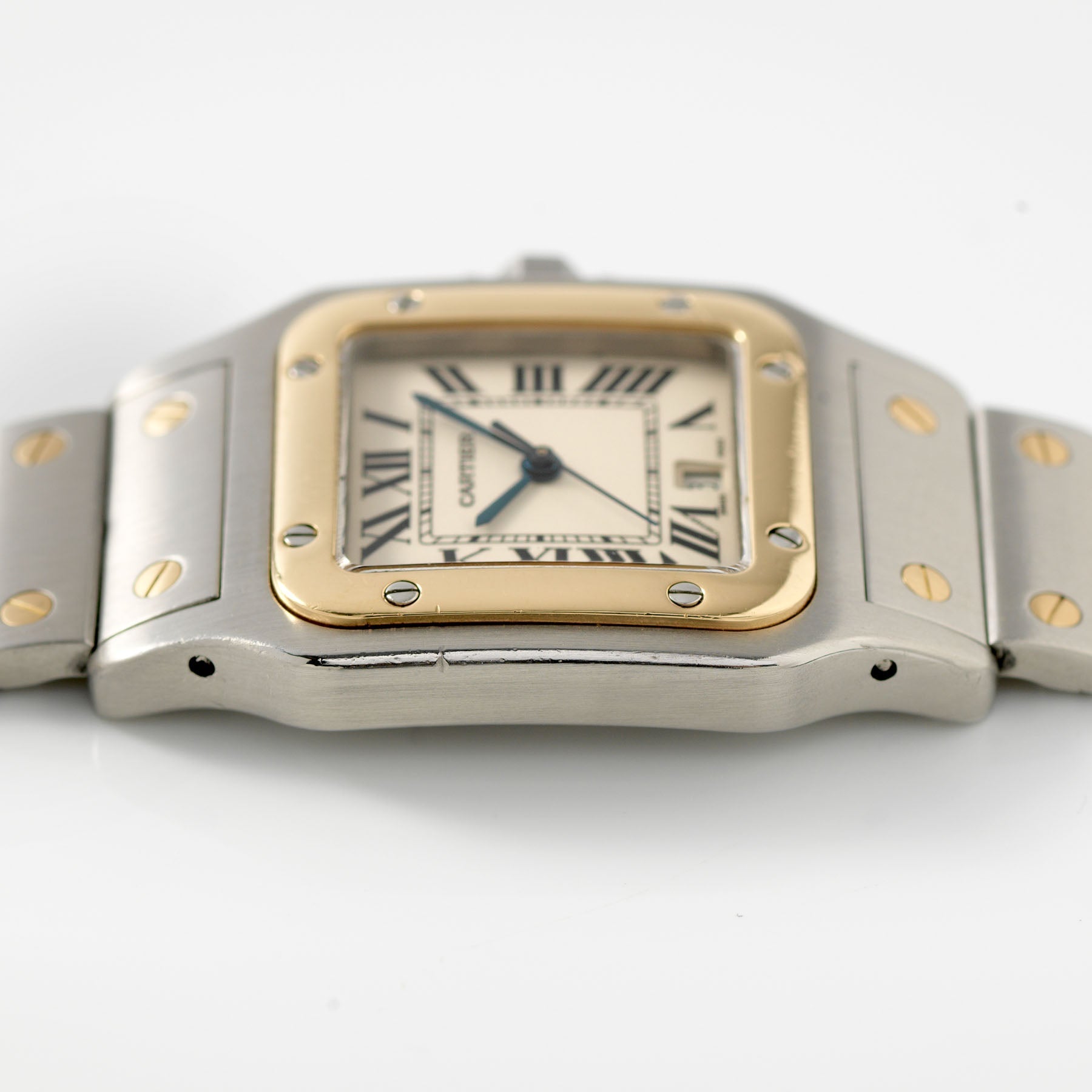 Cartier Santos Galbee Steel and Gold Reference 187901