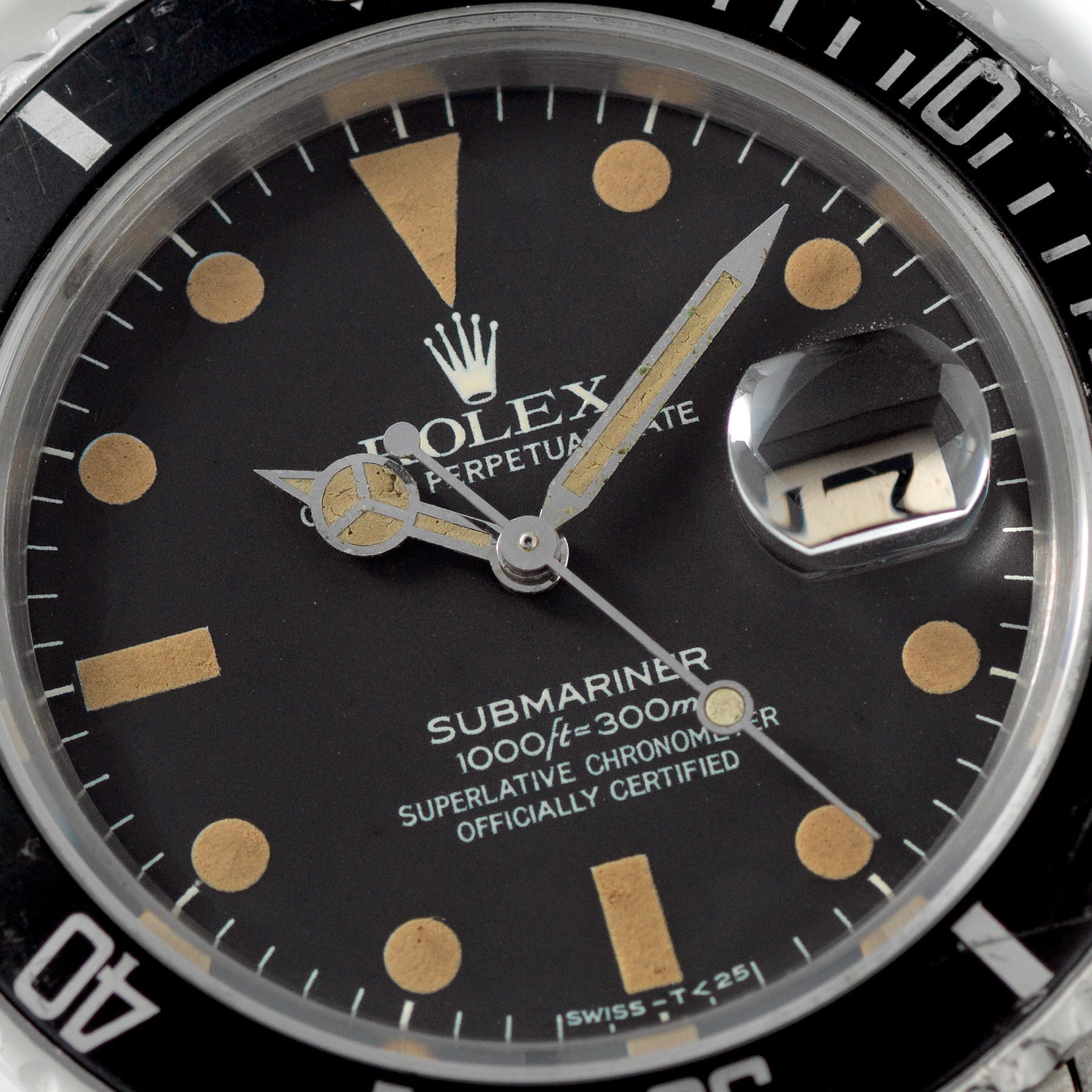 Rolex Submariner Date Matte Dial Reference 16800