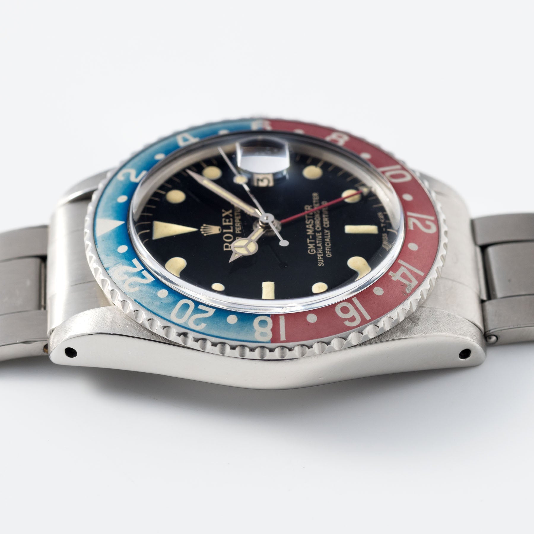 Rolex GMT Master 1675 PCG Gilt Dial Faded Bezel