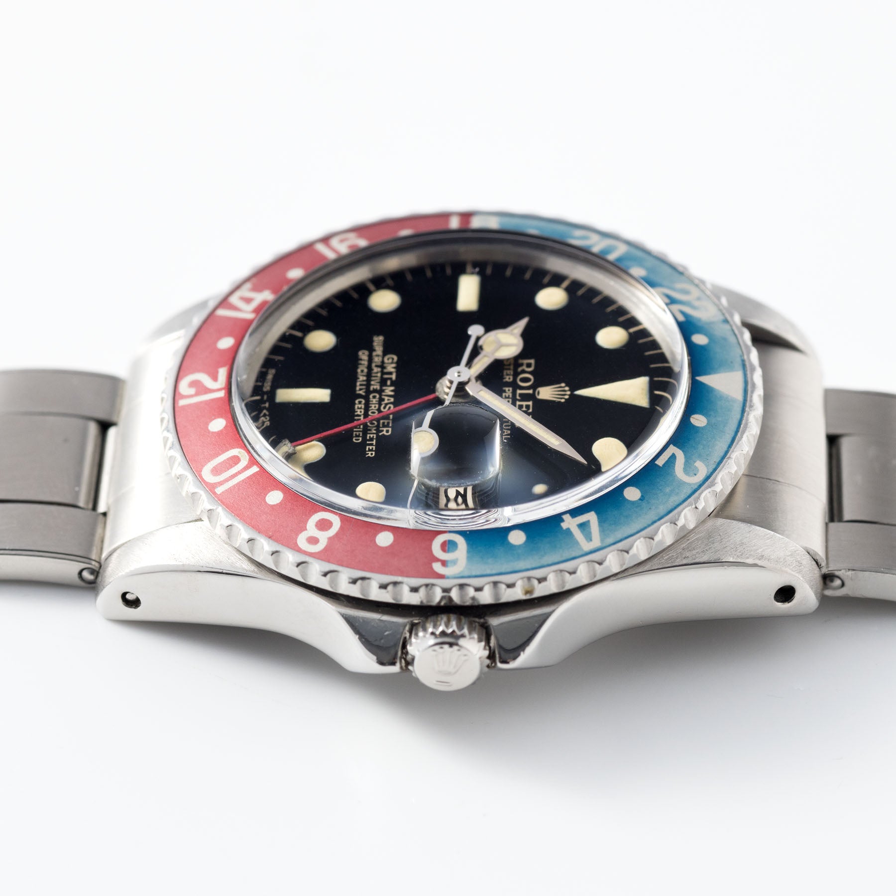 Rolex GMT Master 1675 PCG Gilt Dial Faded Bezel