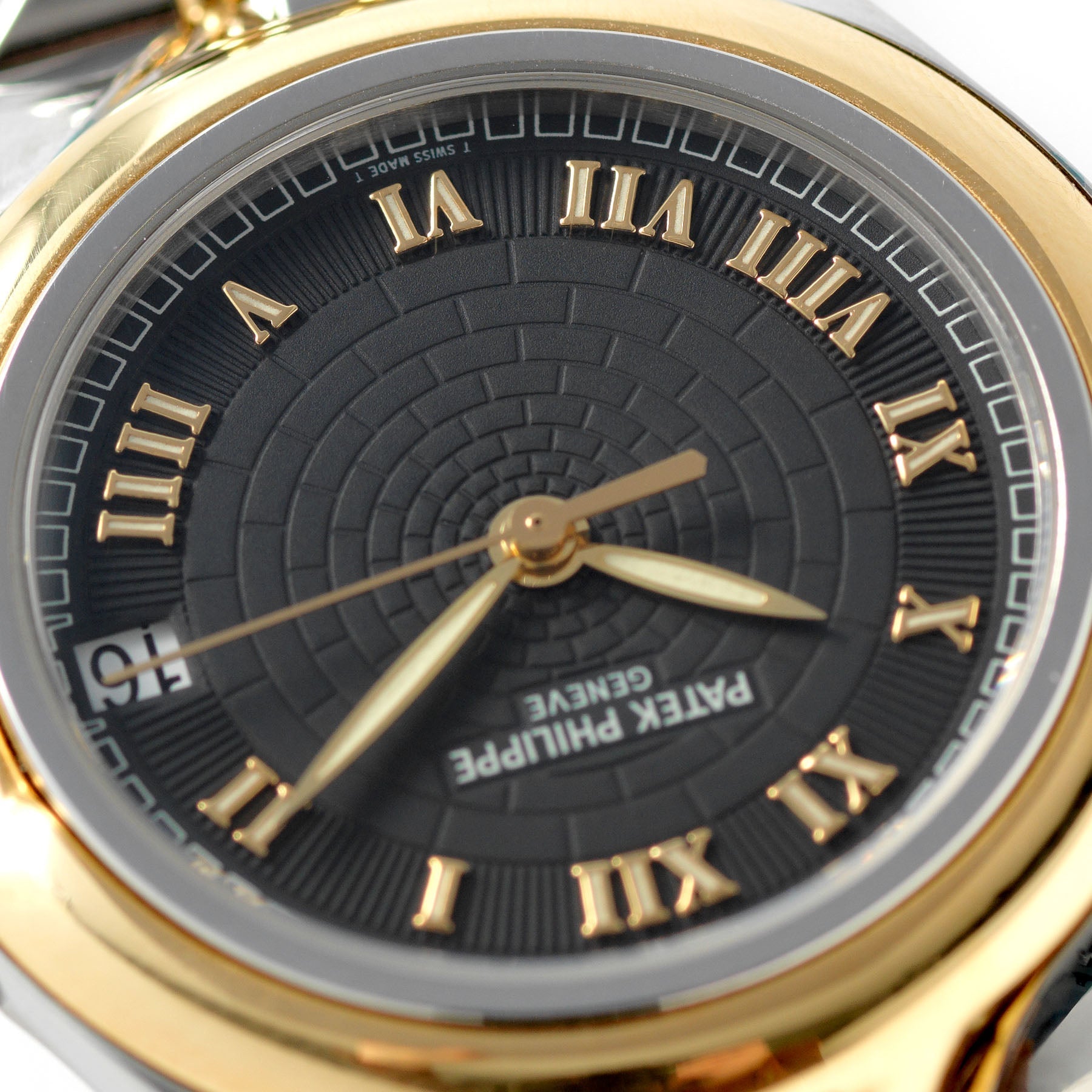 Patek Philippe Sculpture Steel and Gold