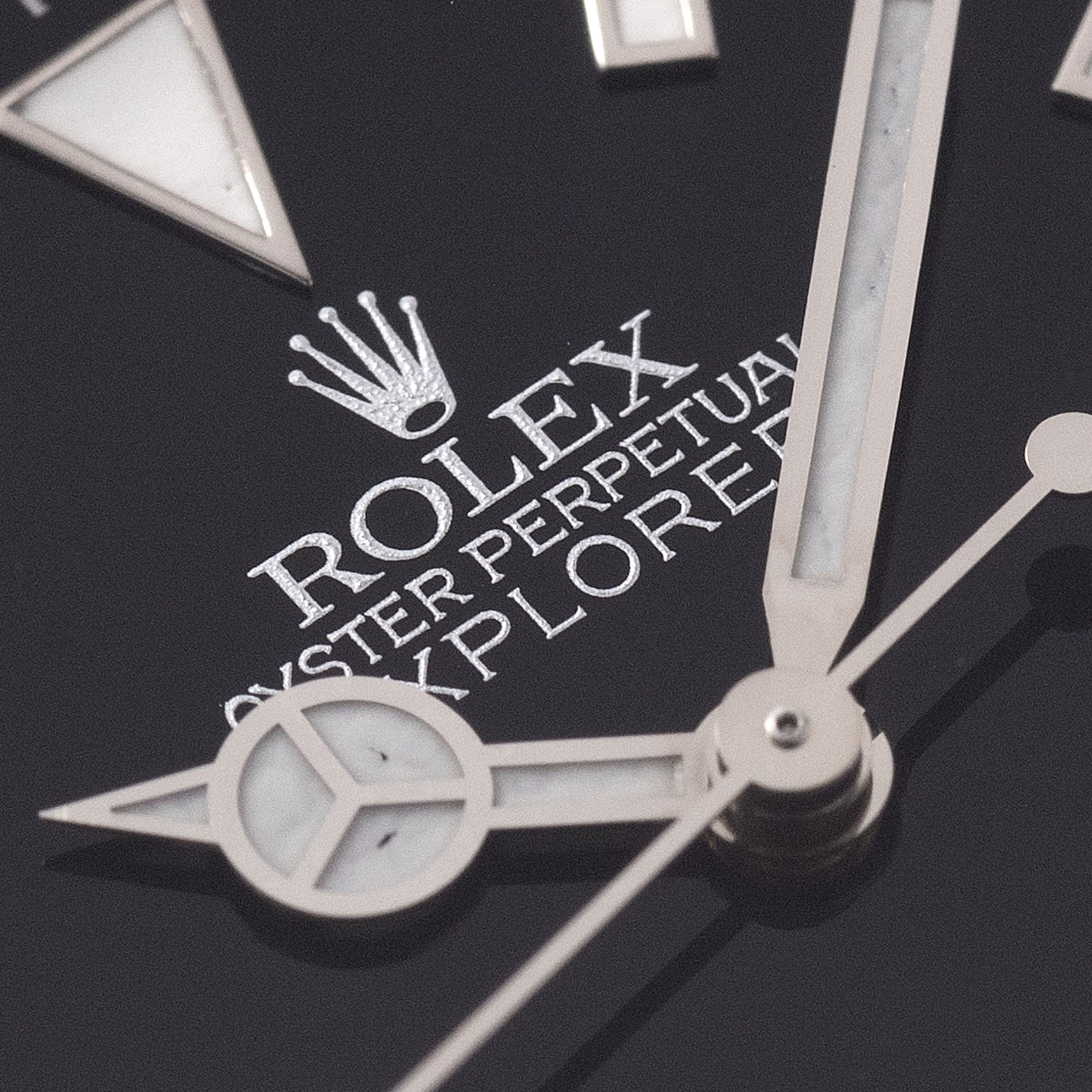 Rolex Explorer 14270 Black Out Dial