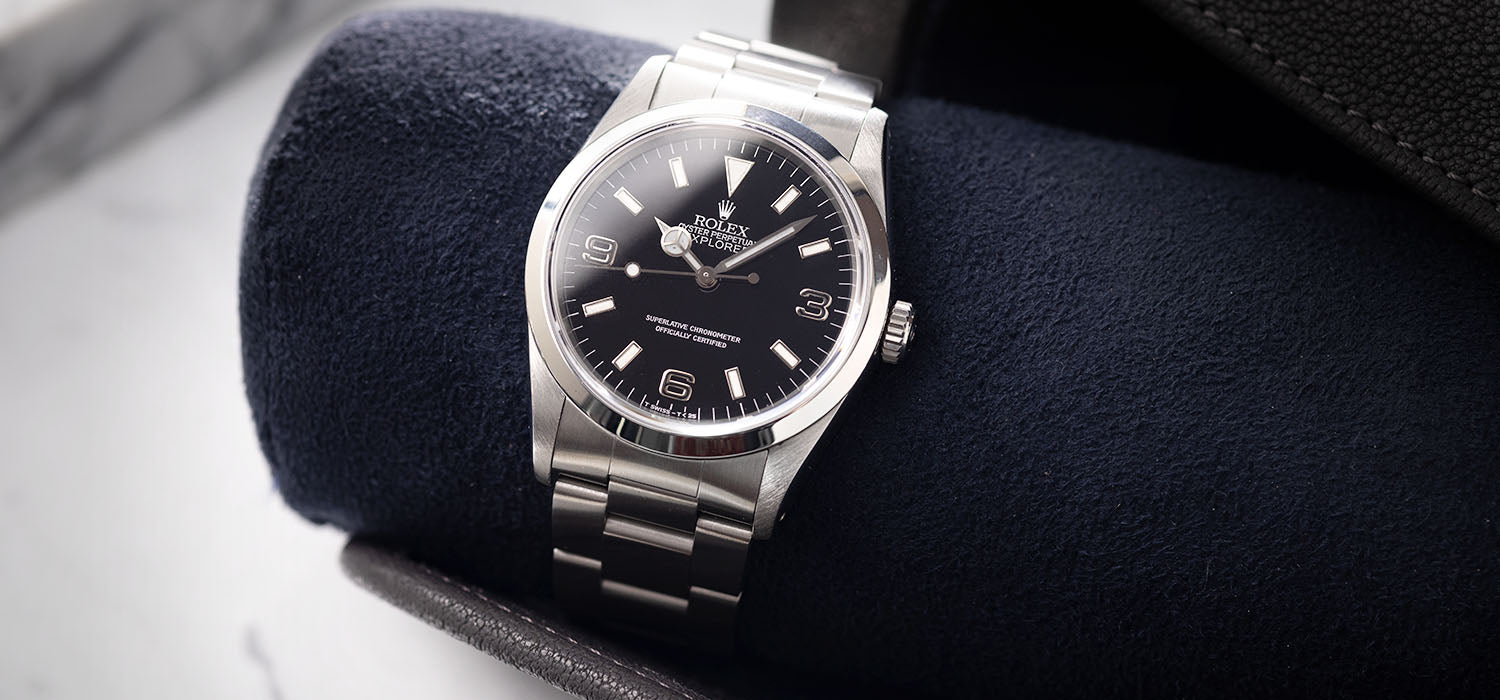 Rolex Explorer 14270 Black Out Dial