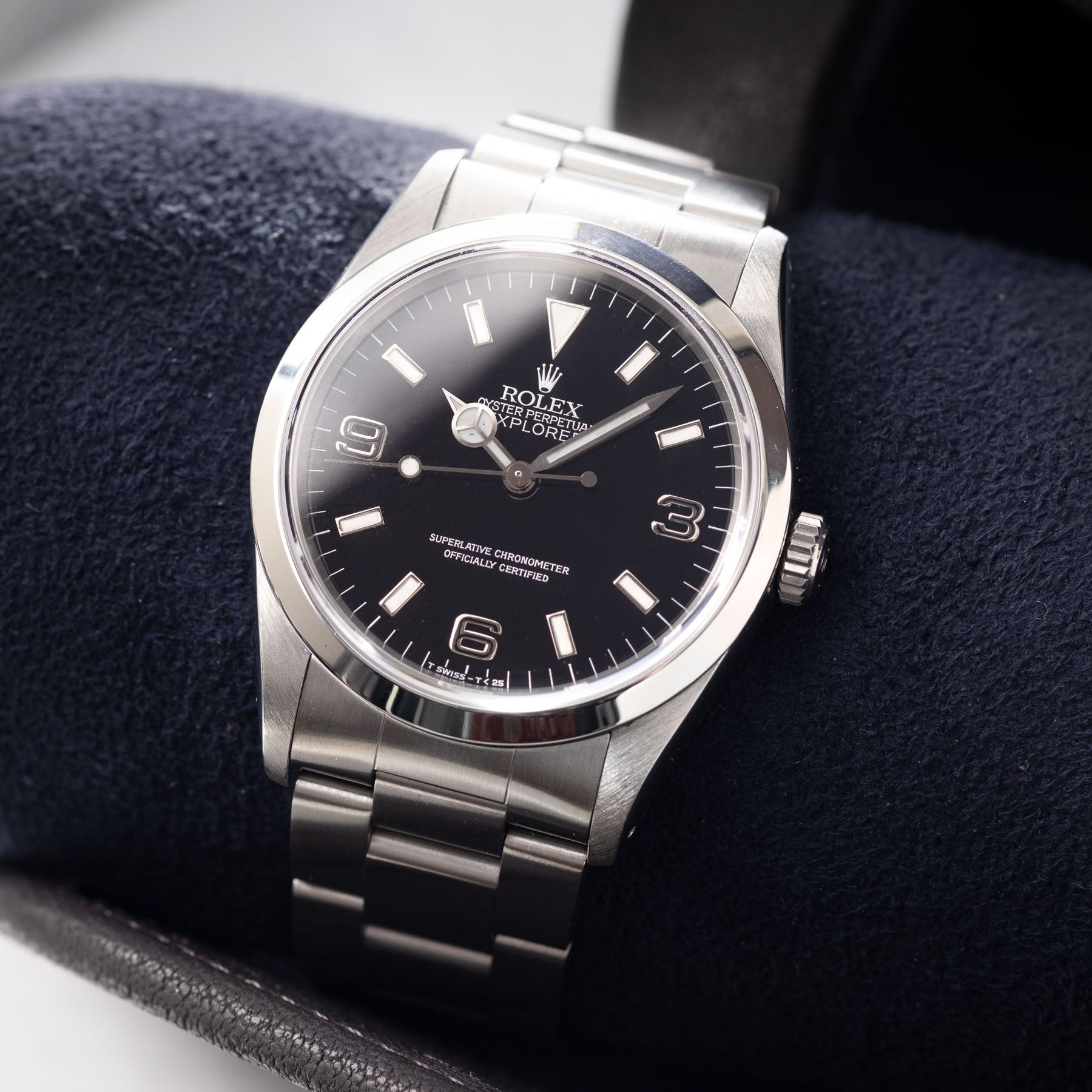 Rolex Explorer 14270 Black Out Dial