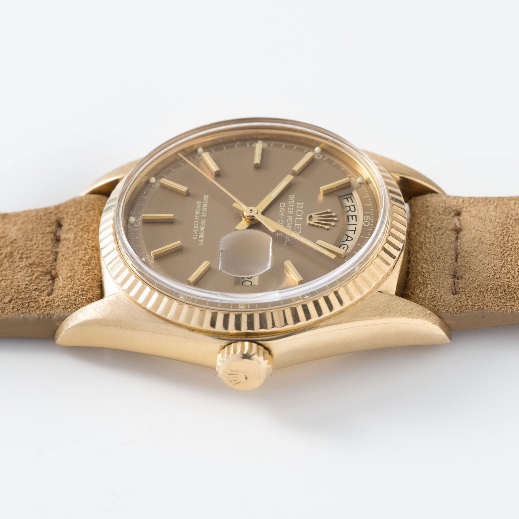 Rolex Day Date Yellow Gold Havana Dial 1803