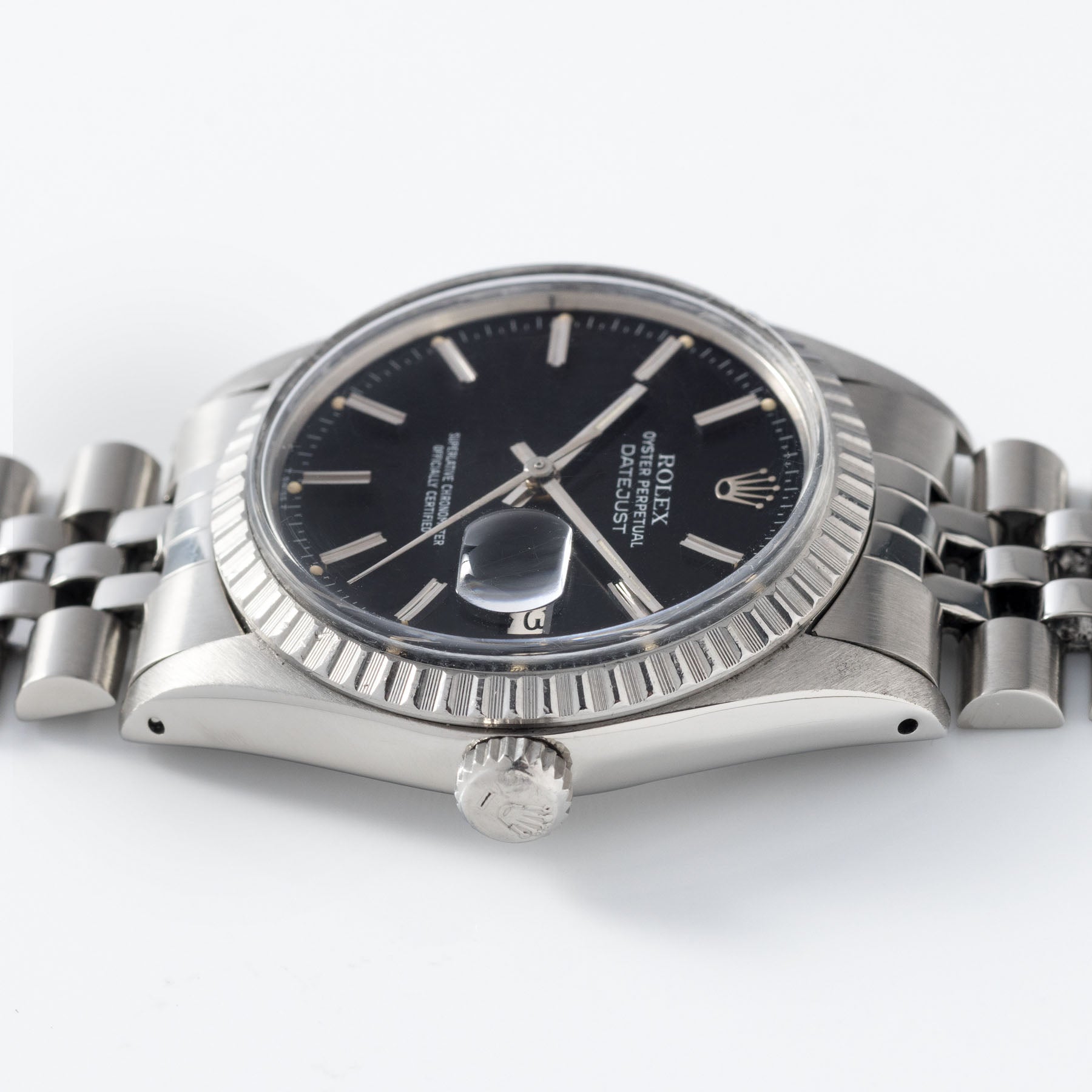 Rolex Datejust Black Dial 16030