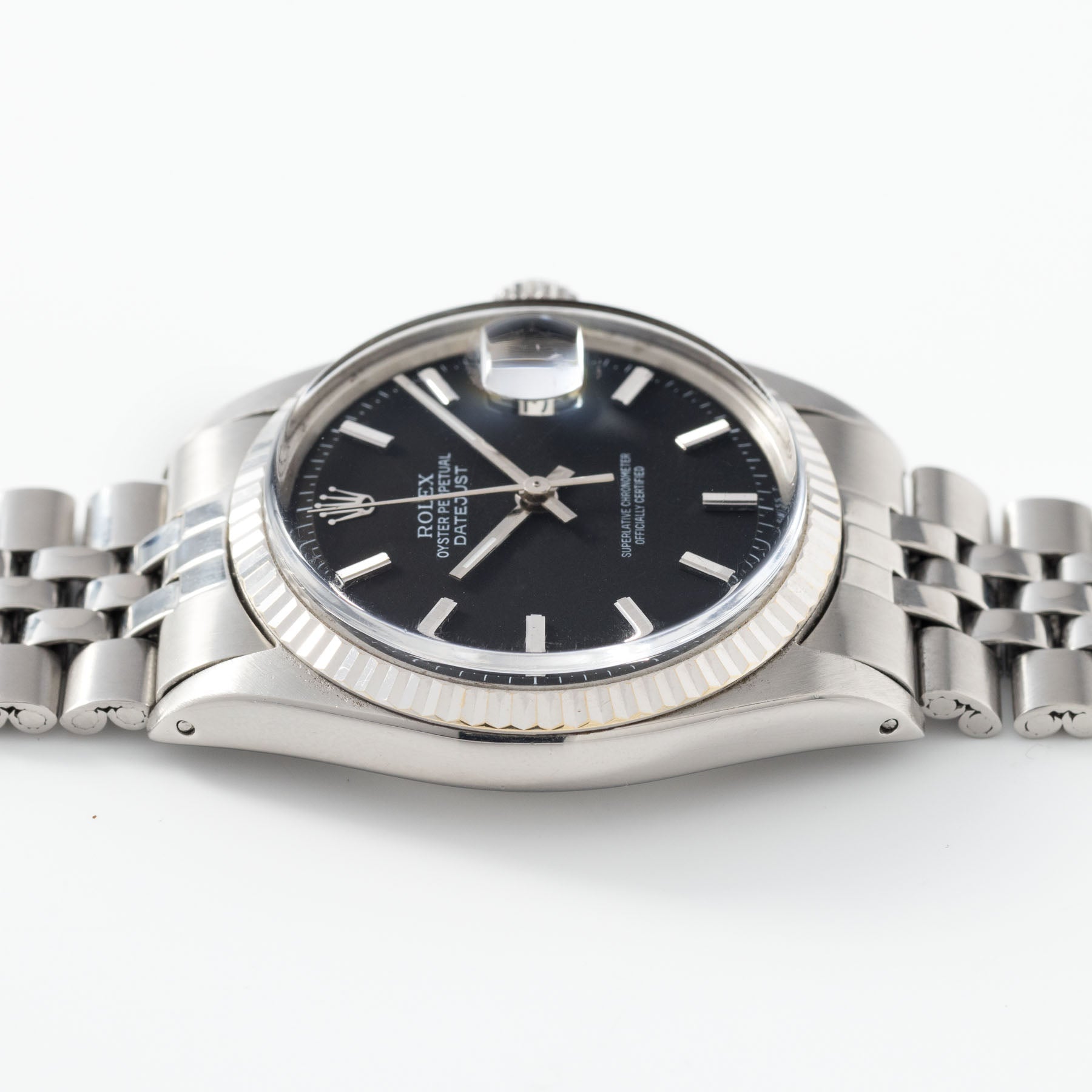 Rolex Datejust 1601 Matte Black Dial