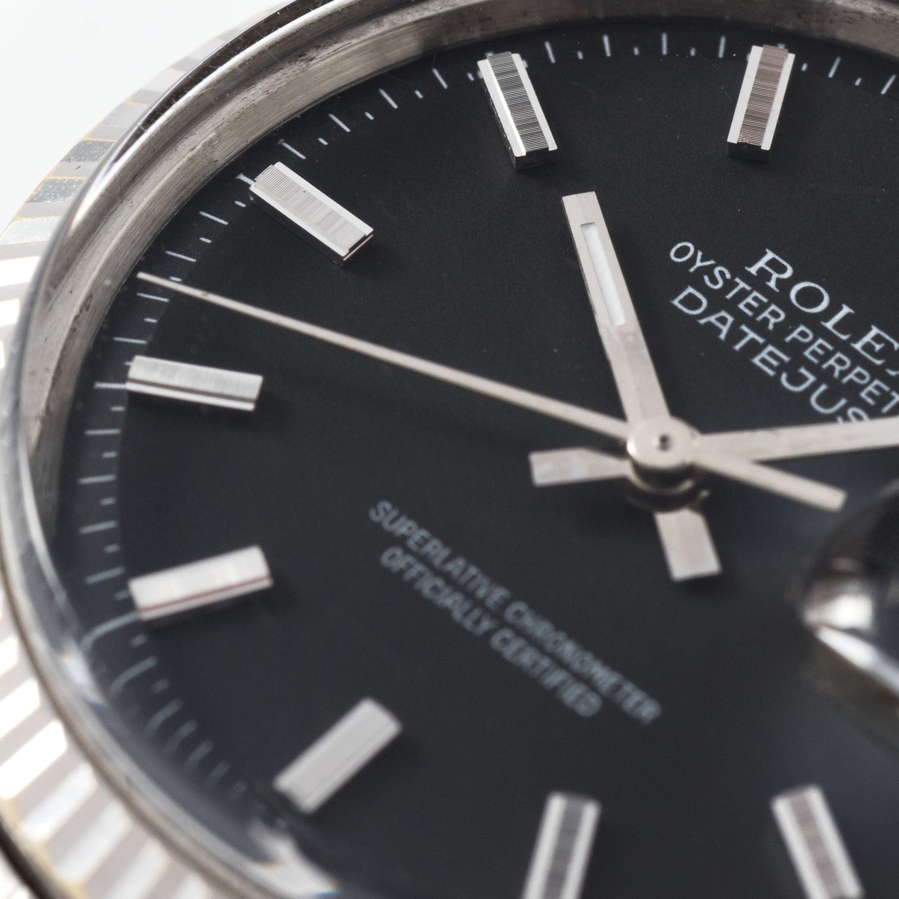 Rolex Datejust 1601 Matte Black Dial