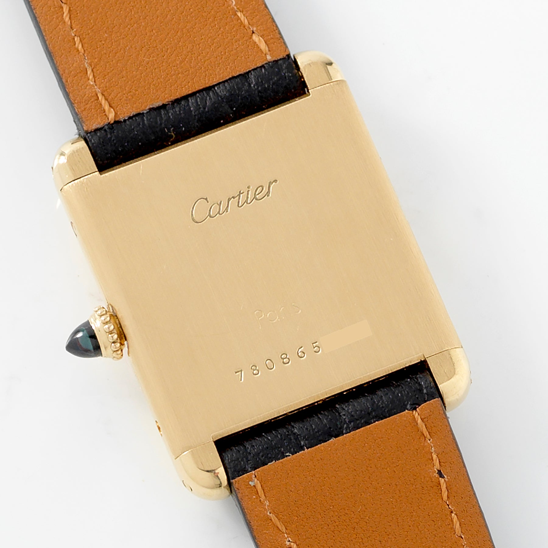 Cartier Tank Louis ref 78086 18kt Yellow Gold Mechanical Movement