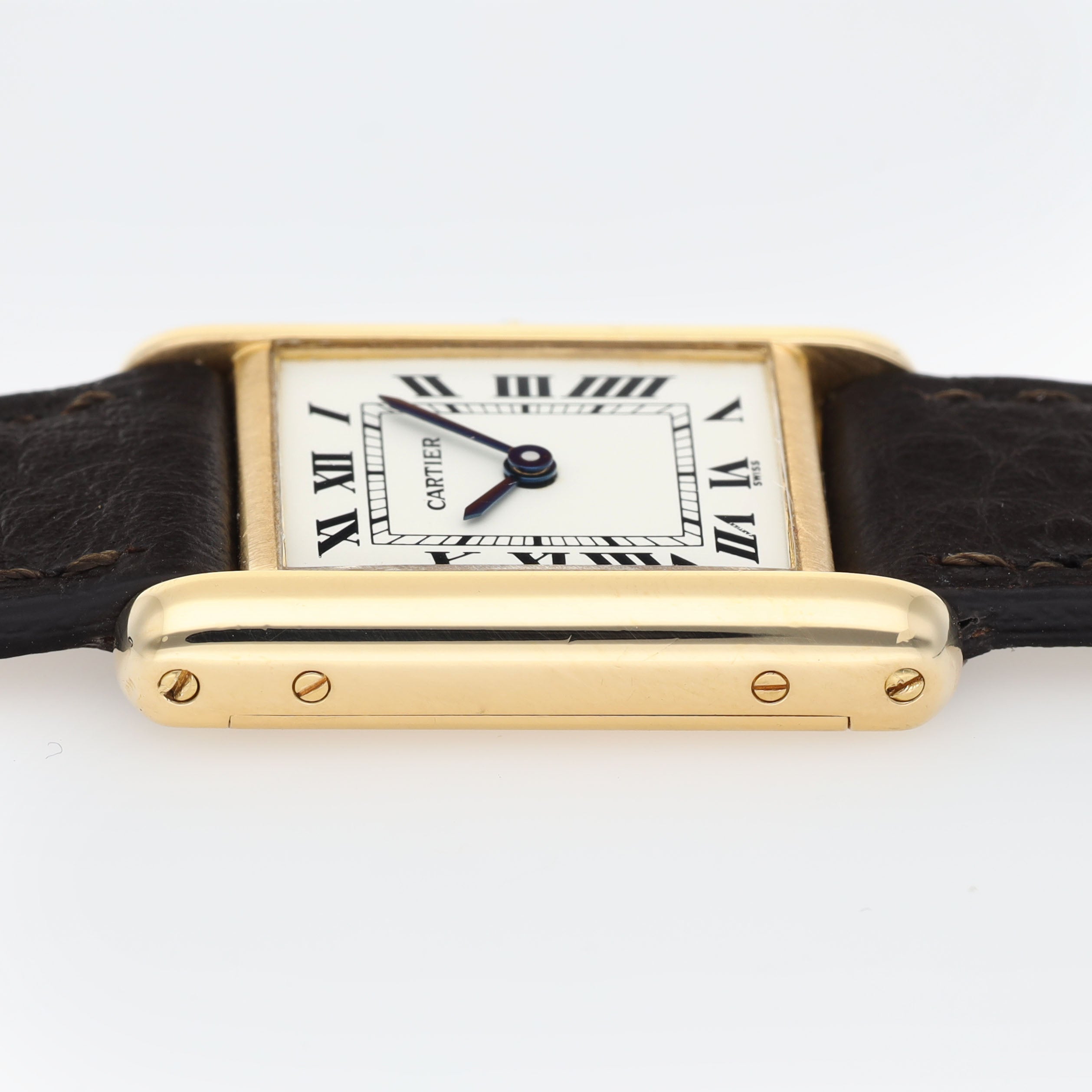 Cartier Tank Louis 18kt Yellow Gold Cartier Service Papers