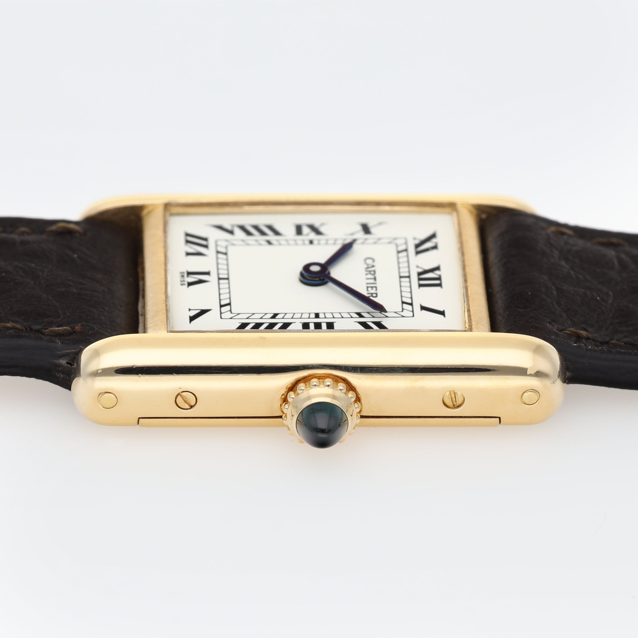 Cartier Tank Louis 18kt Yellow Gold Cartier Service Papers