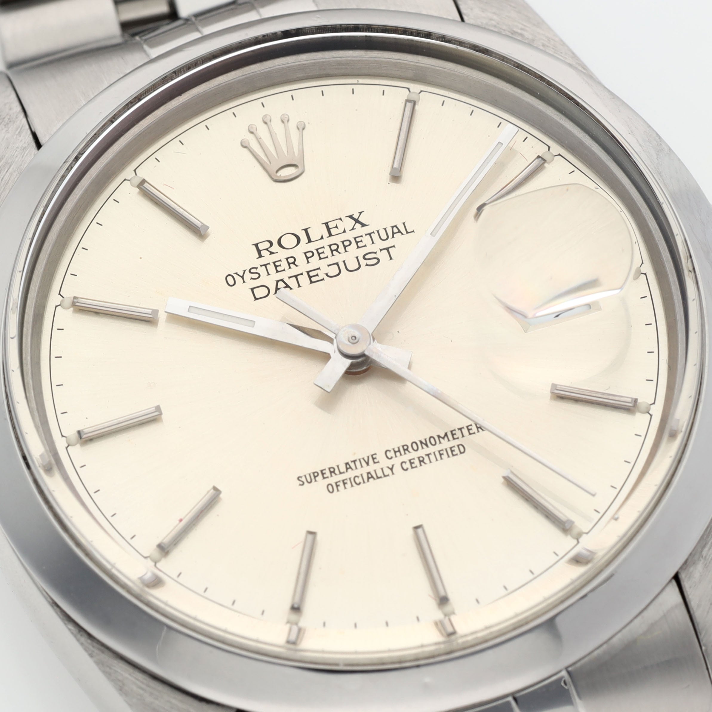 Rolex Datejust 16000 Rare Silver Dial