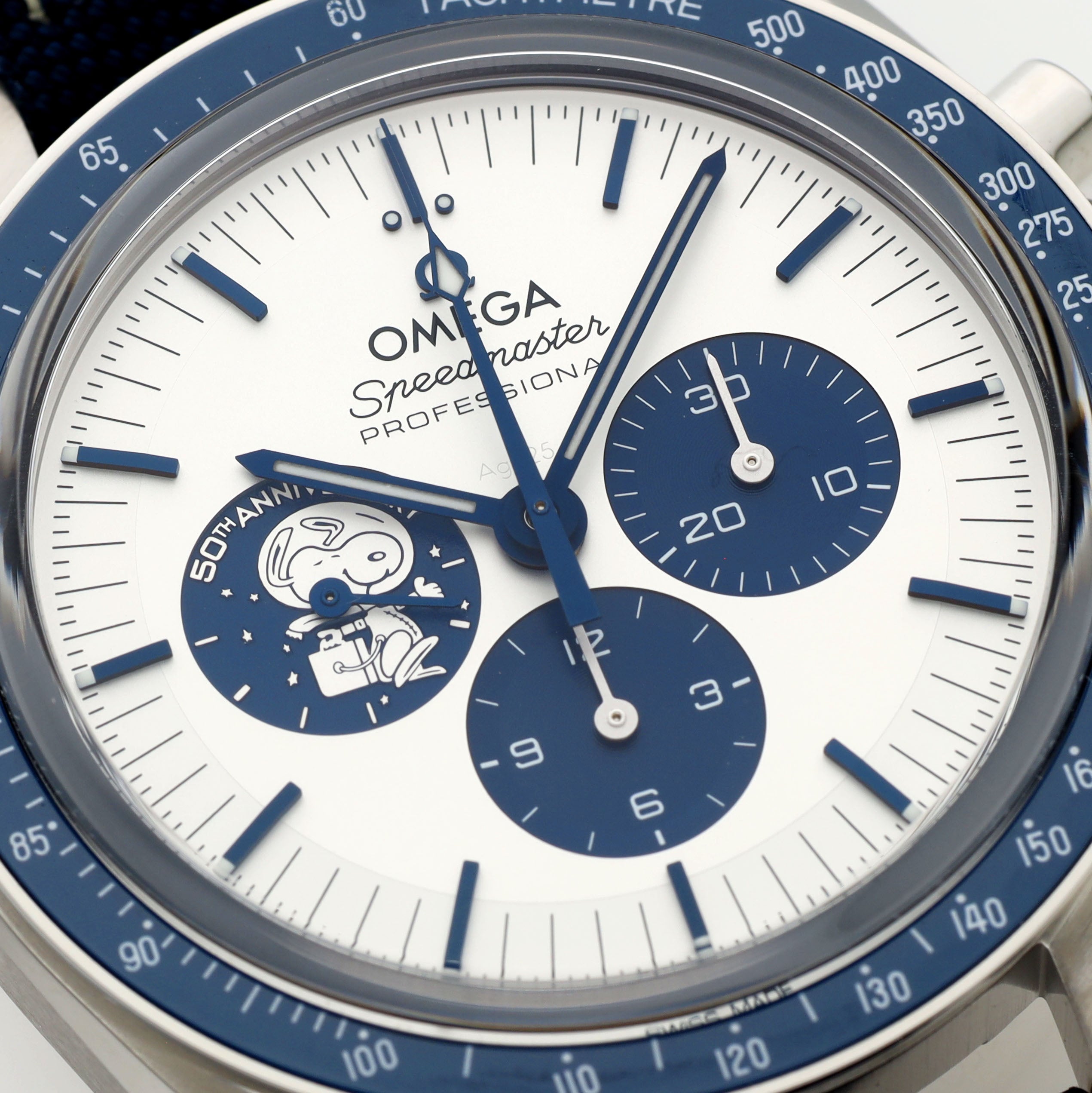 Omega Speedmaster Silver Snoopy 50th Anniversary Full Set NEW