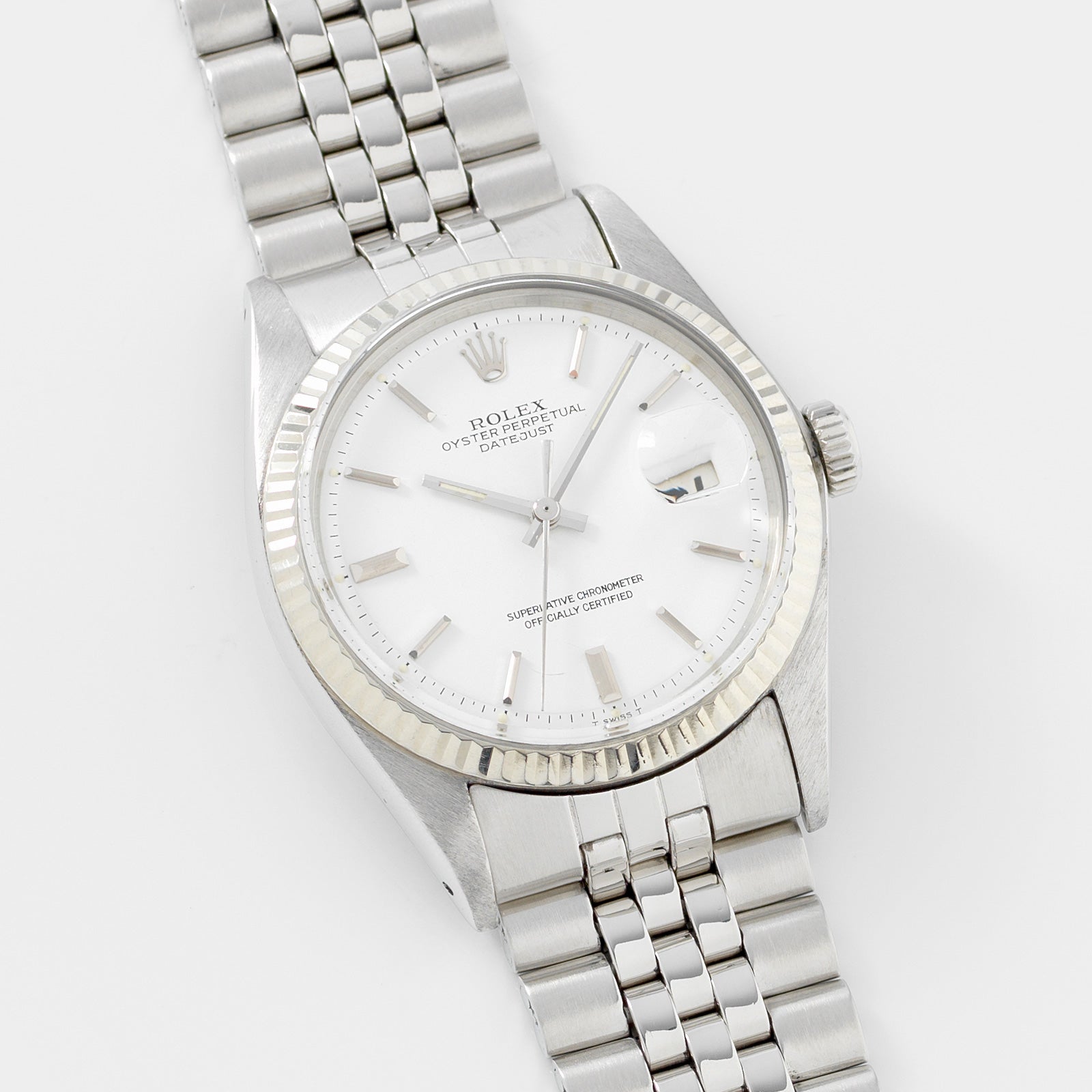 Rolex Datejust 1601 Cool Matte White Dial