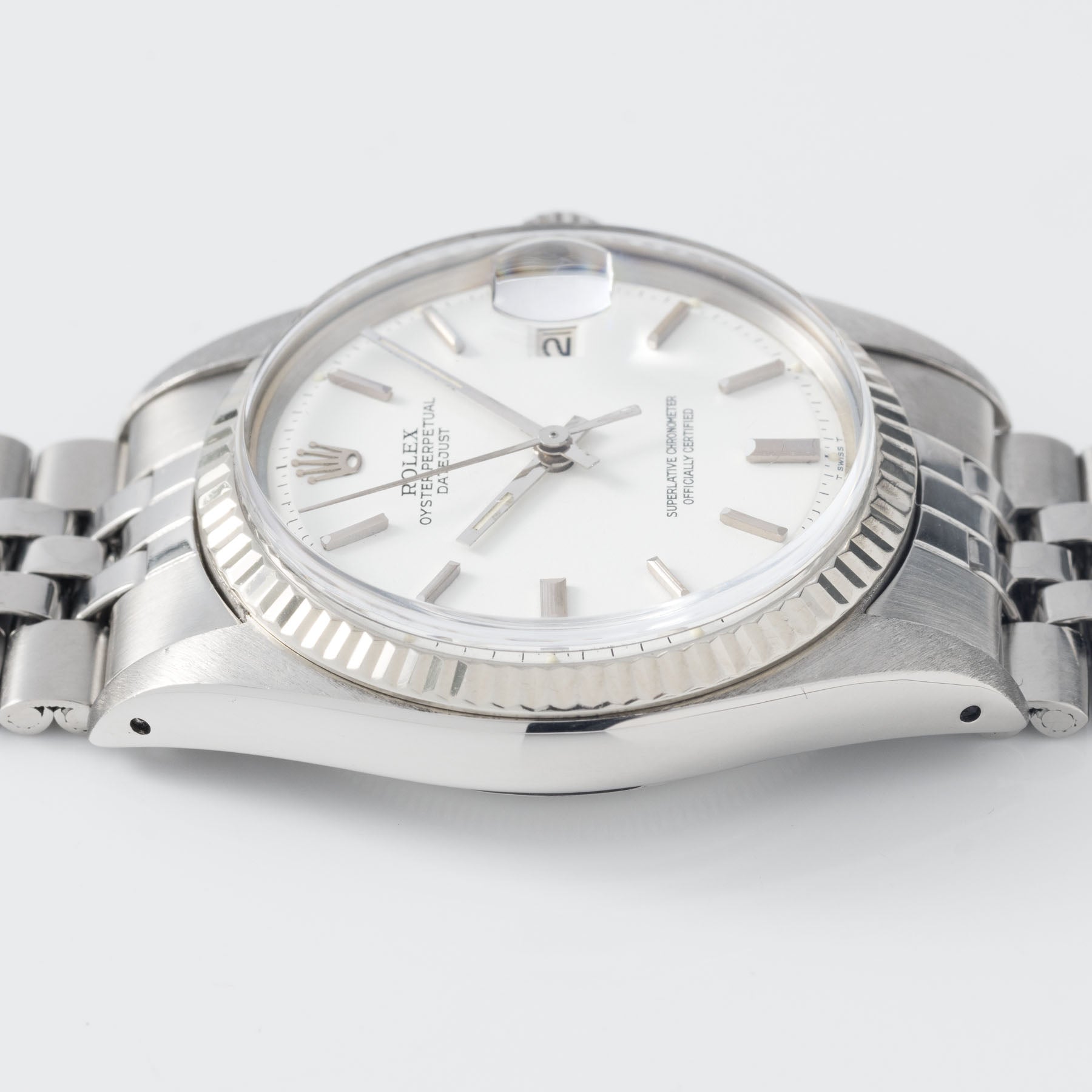 Rolex Datejust 1601 Cool Matte White Dial